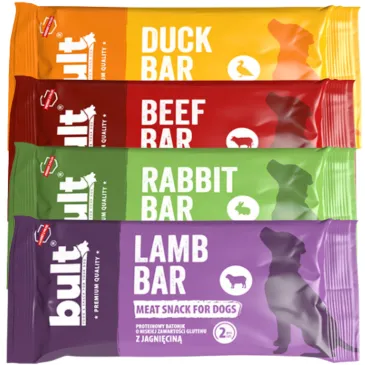 PRZYSMAKI DLA PSA BULT LAMB Bar baton proteinowy z jagnięciną 75g SMAKOŁYK