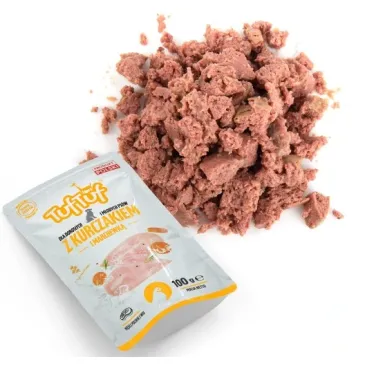 TUF TUF Saszetka 100g mielonka kurczak marchewka