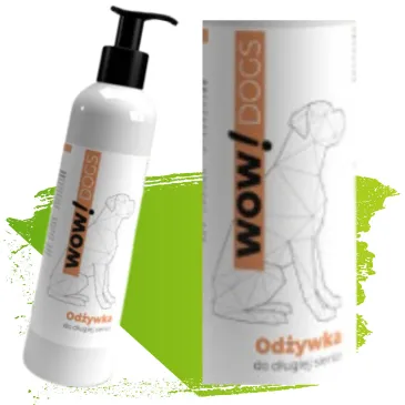 Odżywka dla psów do długiej sierści 250 ml Over Zoo WOW DOGS! regeneruje