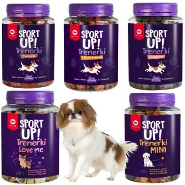 PRZYSMAKI DLA PSA TRESERKI MIĘKKIE MACED SPORT UP! TRENERKI Z WOŁOWINĄ 300G