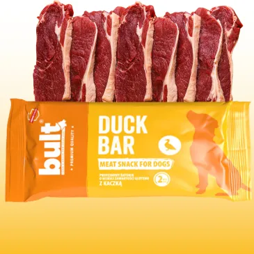 PRZYSMAKI DLA PSA BULT DUCK Bar baton proteinowy z kaczką 75g SMAKOŁYK PSÓW