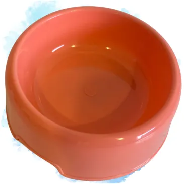 MISKA DO KARMIENIA PSA KOTA Miska PLASTKOWA OKRĄGŁA dla zwierząt 14 x 5 cm
