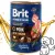 MOKRA KARMA DLA PSA Z WIEPRZOWINĄ BRIT PREMIUM BY NATURE 800G PORK TRACHEA