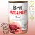 MOKRA KARMA DLA PSA Z WOŁOWINĄ BRIT PATE&MEAT BEEF 400 G z olejem z łososia