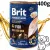 MOKRA KARMA DLA PSA Z RYBAMI BRIT PREMIUM BY NATURE 400G FISH & FISH SKIN