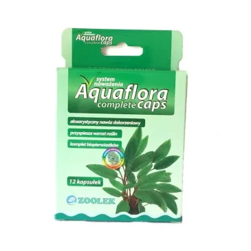 Zoolek Aquaflora Complete Caps Nawóz Kapsułki 12Szt
