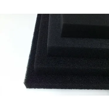 Wkład Filtracyjny Gąbka 25X25X1 10Ppi CZARNA